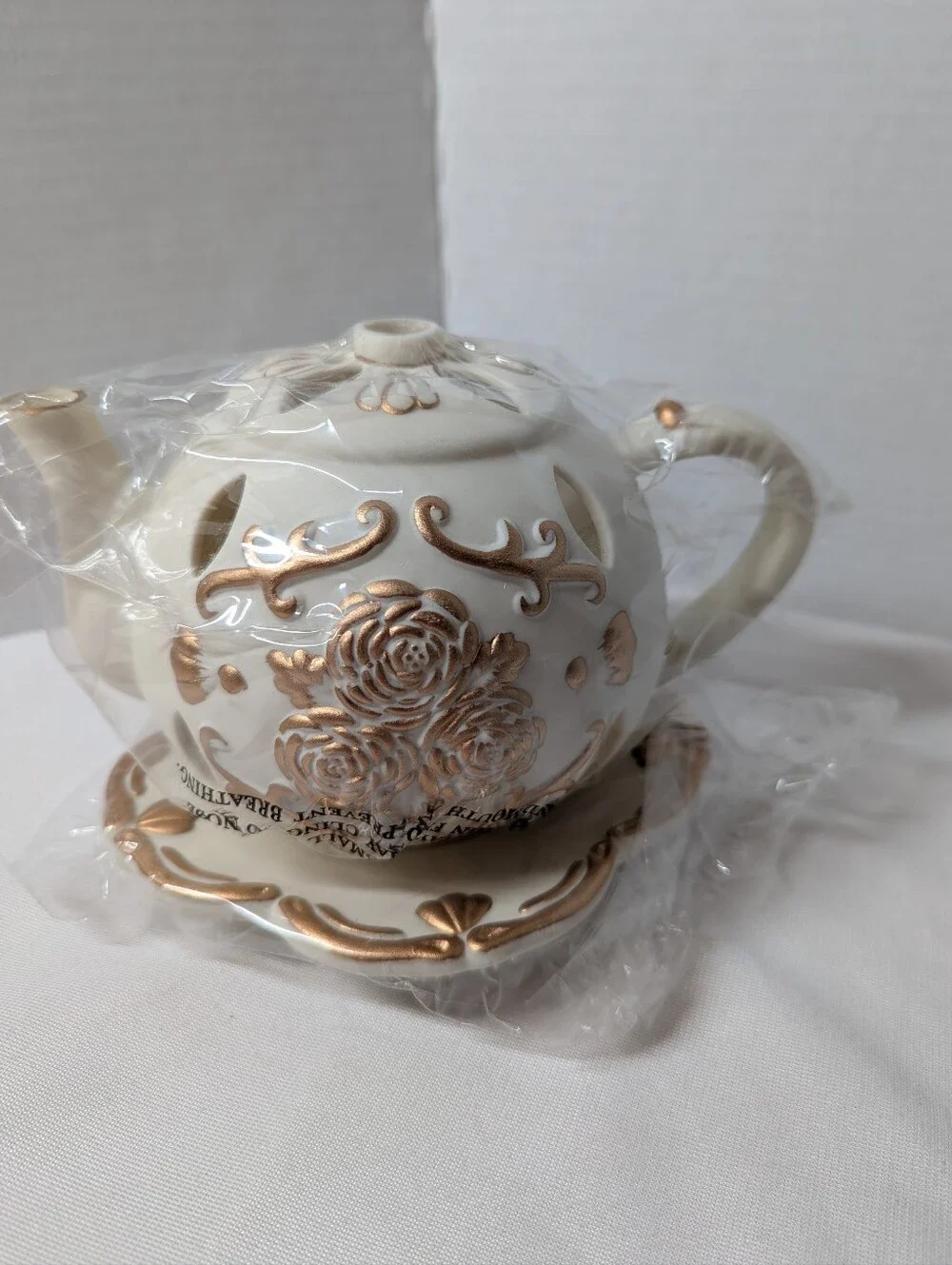 Partylite Tea Time Tealight Holder P7301 Brand New In Box